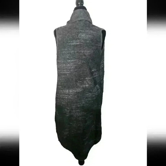 Lucky Brand Womens Gray Wool Blend Long Cozy & Stylish Layering Vest XS/S - Picture 4 of 15